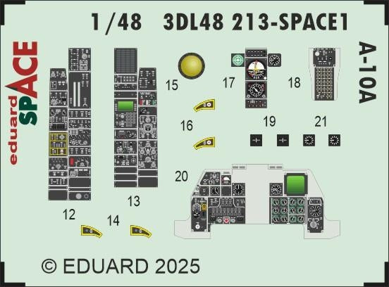 Eduard 3DL48213 A-10A SPACE GREAT WALL HOBBY 1/48 – Bild 3