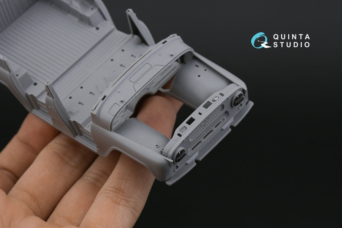 Quinta Studio QD35115 UAZ-469 3D-Printed &amp;amp; coloured Interior on decal paper (Zvezda) 1/35 – immagine 9