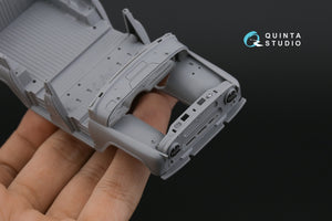 Quinta Studio QD35115 UAZ-469 3D-Printed &amp;amp; coloured Interior on decal paper (Zvezda) 1/35 – immagine 9