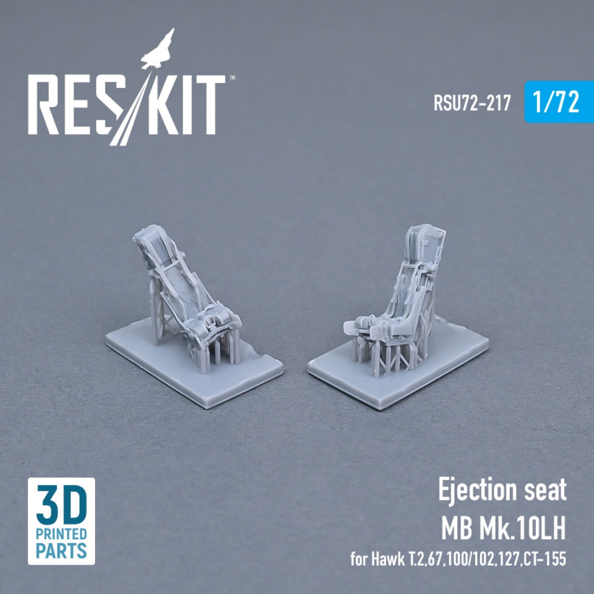 RESKIT RSU72-0217 EJECTION SEAT MB MK.10LH FOR HAWK T.2,67,100/102,127,CT-155 (3D PRINTED) 1/72 – immagine 2