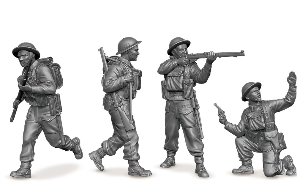 Zvezda 6166 British Infantry (1939-1945) 1/72 – imagen 2