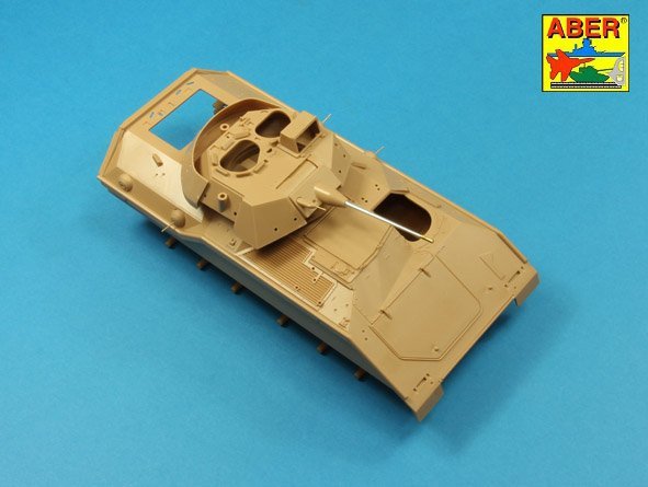 Aber 35L-180 25mm M242 Bushmaster early chain gun barrel &amp;amp; 7,62mm M240 machine gun barrel used on early M2/M3 Bradley or LAV-25 1/35 – immagine 12