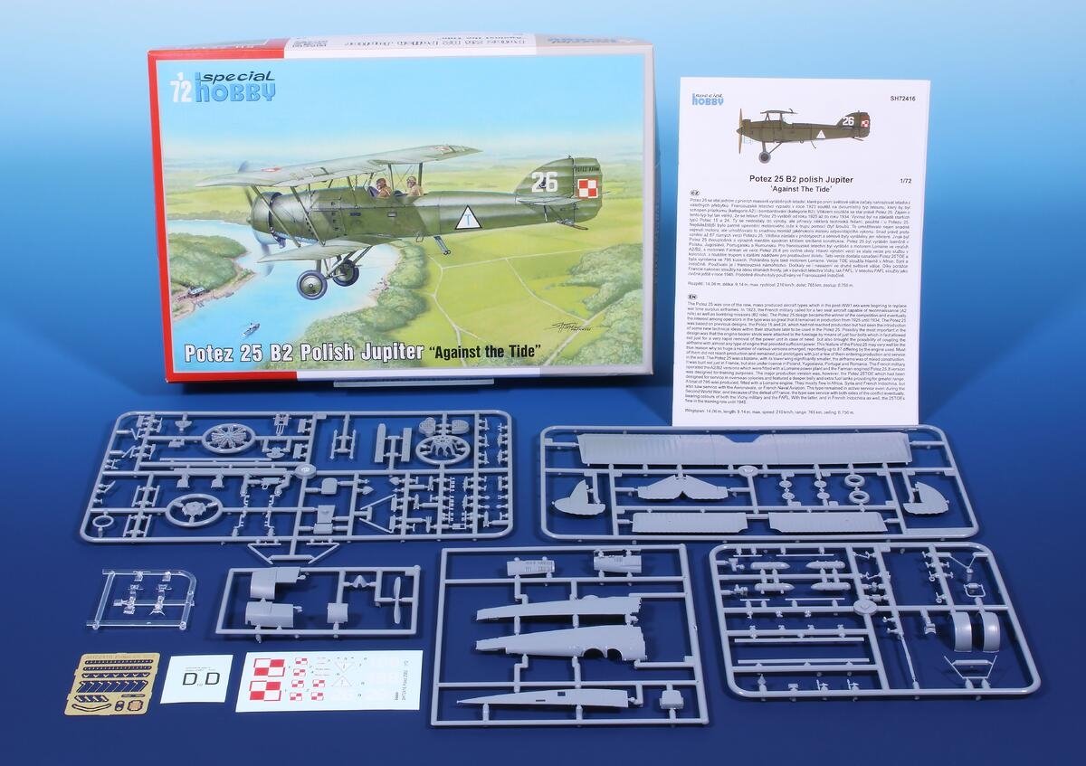 Special Hobby 72416 Potez 25 B2 Polish Jupiter &amp;quot;Against the Tide&amp;quot; 1/72 – immagine 2