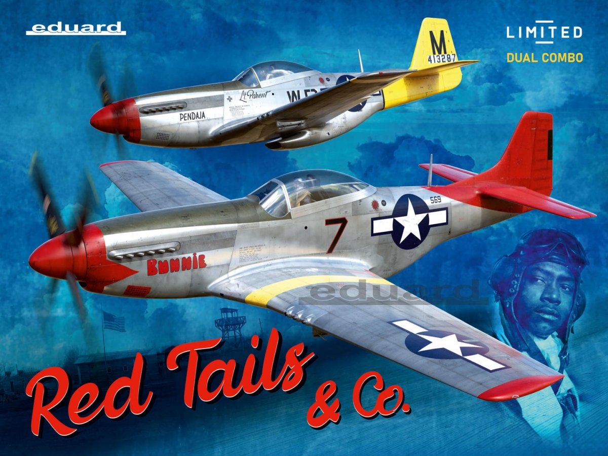 Eduard 11159 RED TAILS &amp;amp; Co. DUAL COMBO 1/48