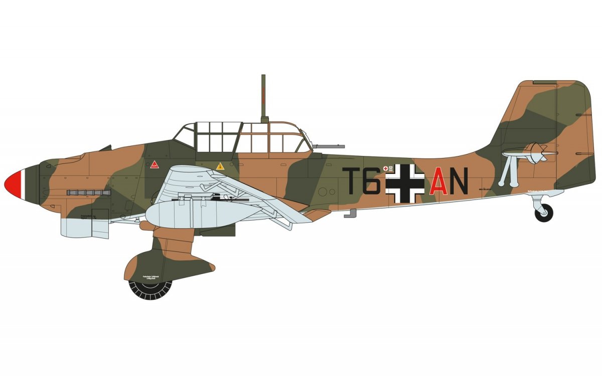 Airfix 07115 Junkers Ju87R-2/B-2 Stuka 1/48 – zdjęcie 3