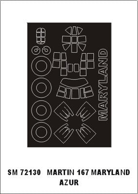 Montex SM72130 Martin 167 Maryland AZUR