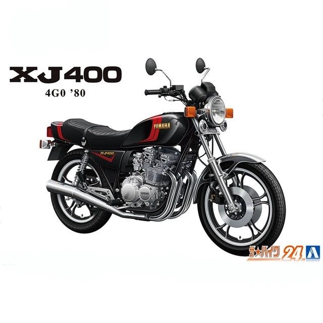Aoshima 06367 Yamaha 4G0 XJ400 80 1/12 – imagen 2