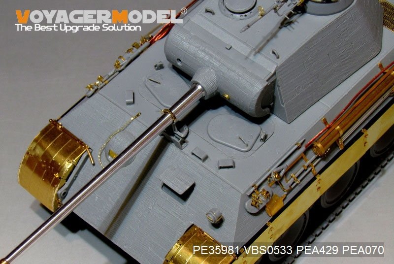 Voyager Model PE35981 WWII German Panther A Tank Basic For TAKOM 1/35 – Bild 14