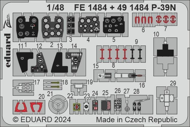 Eduard FE1484 P-39N ARMA HOBBY 1/48