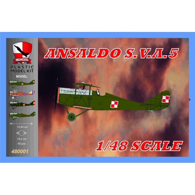Big Model 480001 ANSALDO S.V.A. 5 1/48