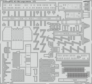 Eduard 73814 AC-130J cargo interior ZVEZDA 1/72 – image 2