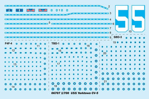 Trumpeter 06707 USS Yorktown CV-5 1/700 – imagen 3