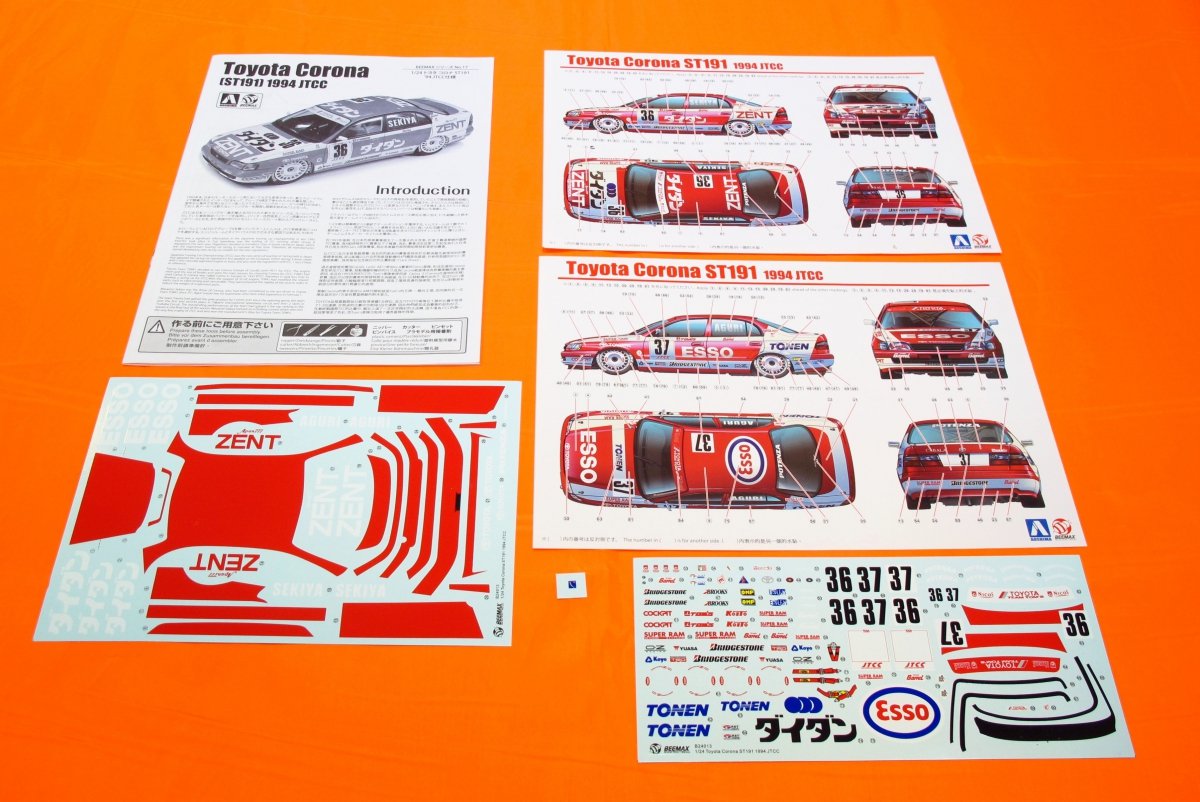 Beemax 24013 Toyota Corona (ST191) &amp;#39;94 JTCC 1/24 – Bild 9