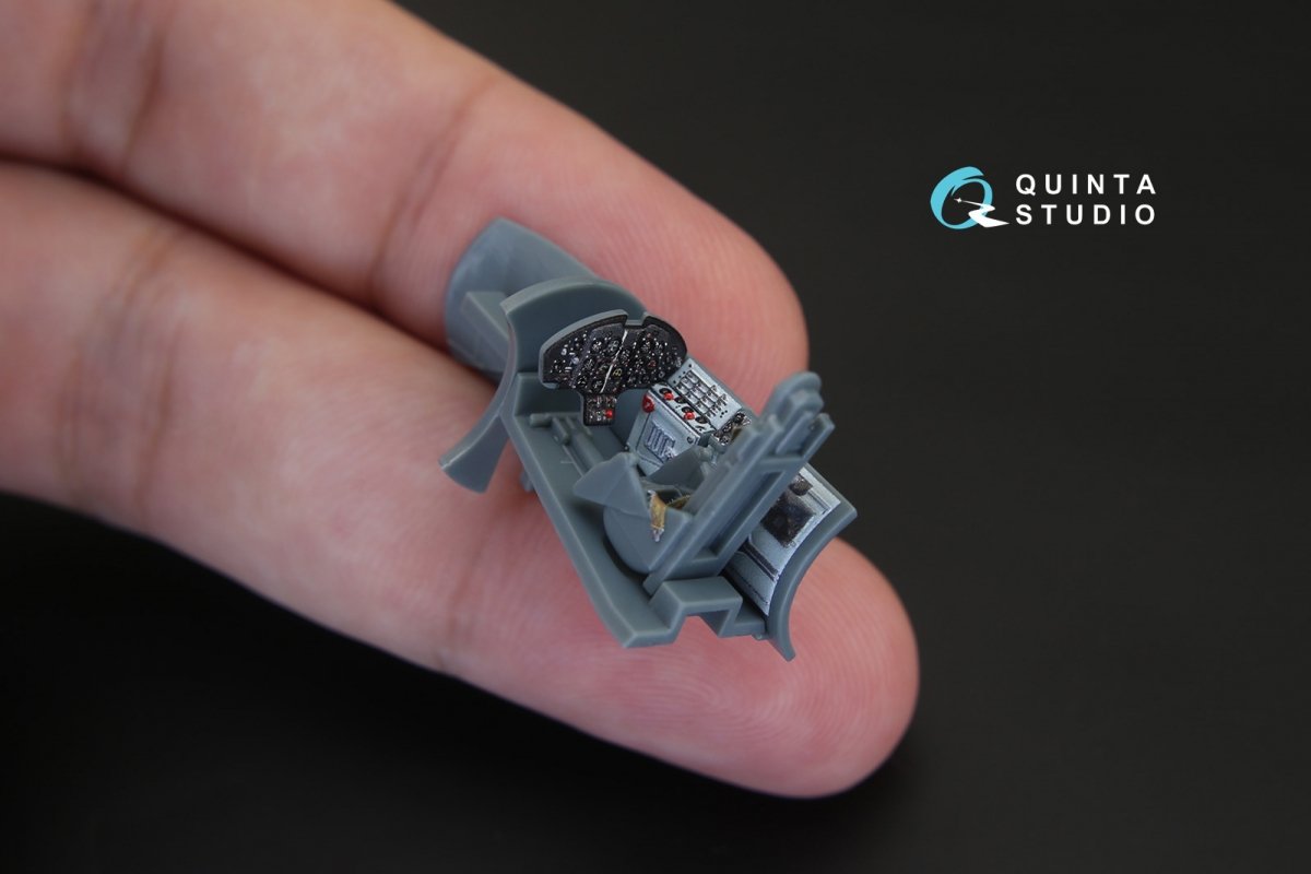 Quinta Studio QD72026 MiG-15 3D-Printed &amp;amp; coloured Interior on decal paper (for Eduard kit) 1/72 – immagine 7