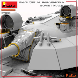 MiniArt 37095 IRAQI T-55 AL FAW/ENIGMA. SOVIET MADE BASE 1/35 – immagine 8