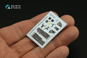 Quinta Studio QD48012 Mitsubishi F-2A 3D-Printed coloured Interior on decal paper (Hasegawa) 1/48 – Bild 3