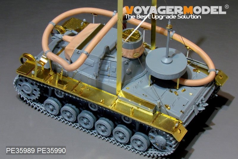 Voyager Model PE35989 WWII German Pz.KPfw.III (T)Ausf.F &amp;quot;Operation Seelowe&amp;quot; Basic For DRAGON 6877/6717 1/35 – zdjęcie 10