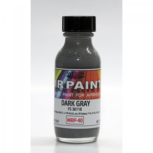MR. Paint MRP-040 Dark Gray FS36118 ANA 603 Gunship Gray 30ml – immagine 2