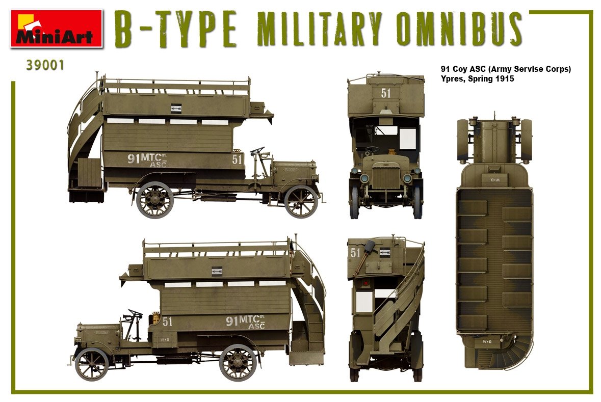 MiniArt 39001 B-TYPE MILITARY OMNIBUS 1/35 – image 14