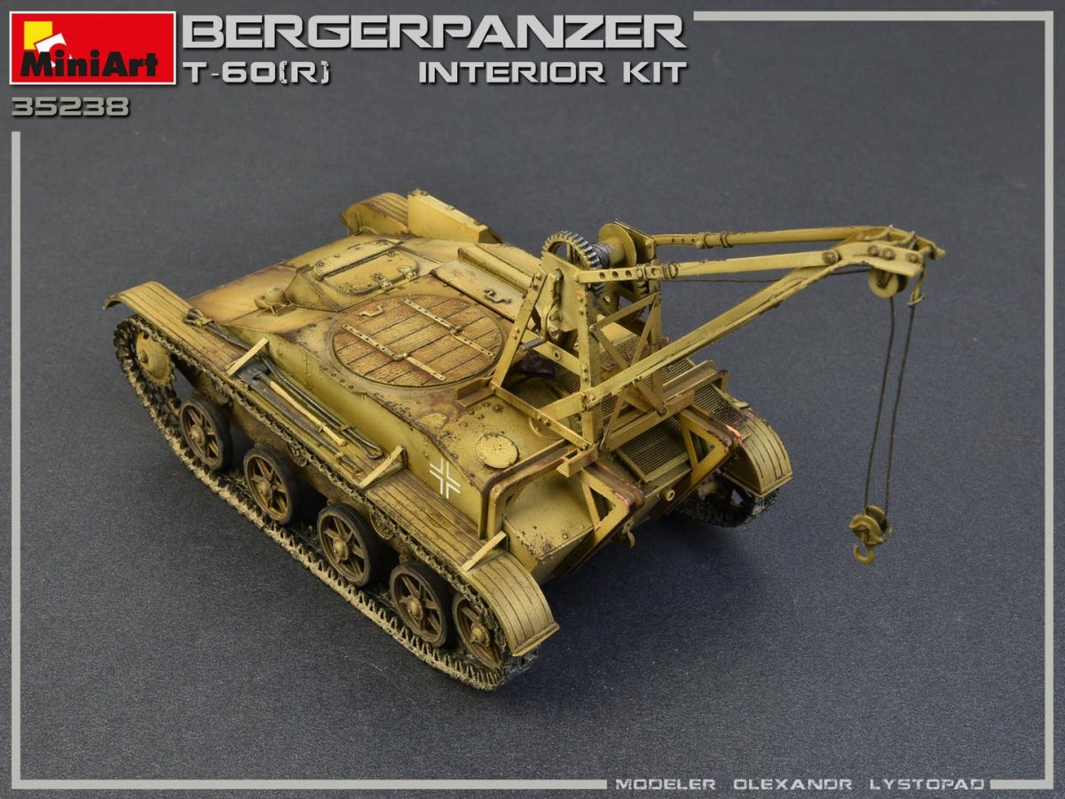 MiniArt 35238 BERGEPANZER T-60 ( r ) INTERIOR KIT 1/35 – zdjęcie 9