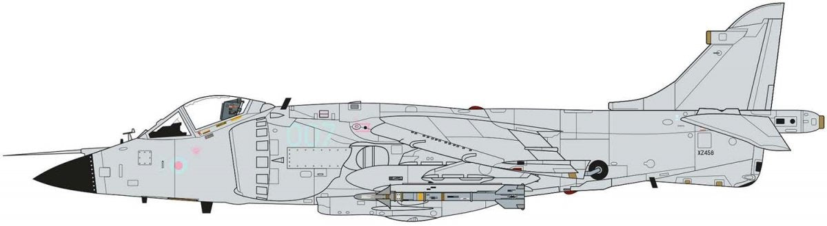 Airfix 04051A BAe Sea Harrier FRS.1 1/72 – imagen 4
