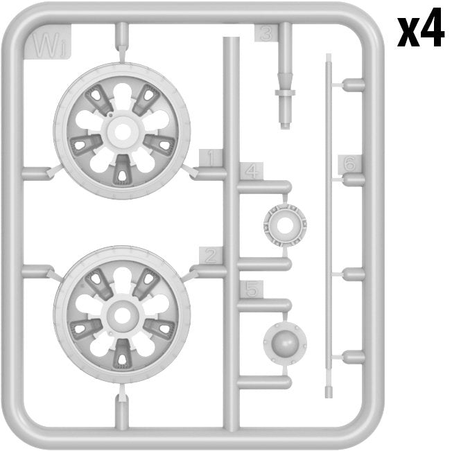 MiniArt 37060 T-62 WHEELS SET 1/35 – image 4