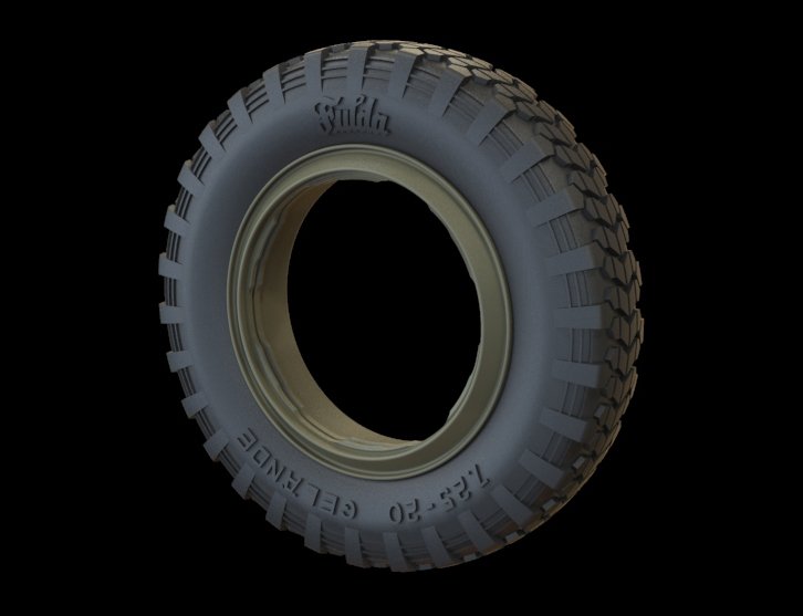 Panzer Art RE35-205 Road wheels for Henschel 33 (gelande pattern) 1/35 – imagen 2