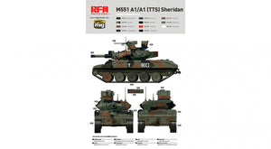 Rye Field Model 5020 M551A1/ A1TTS SHERIDAN 1/35 – immagine 2