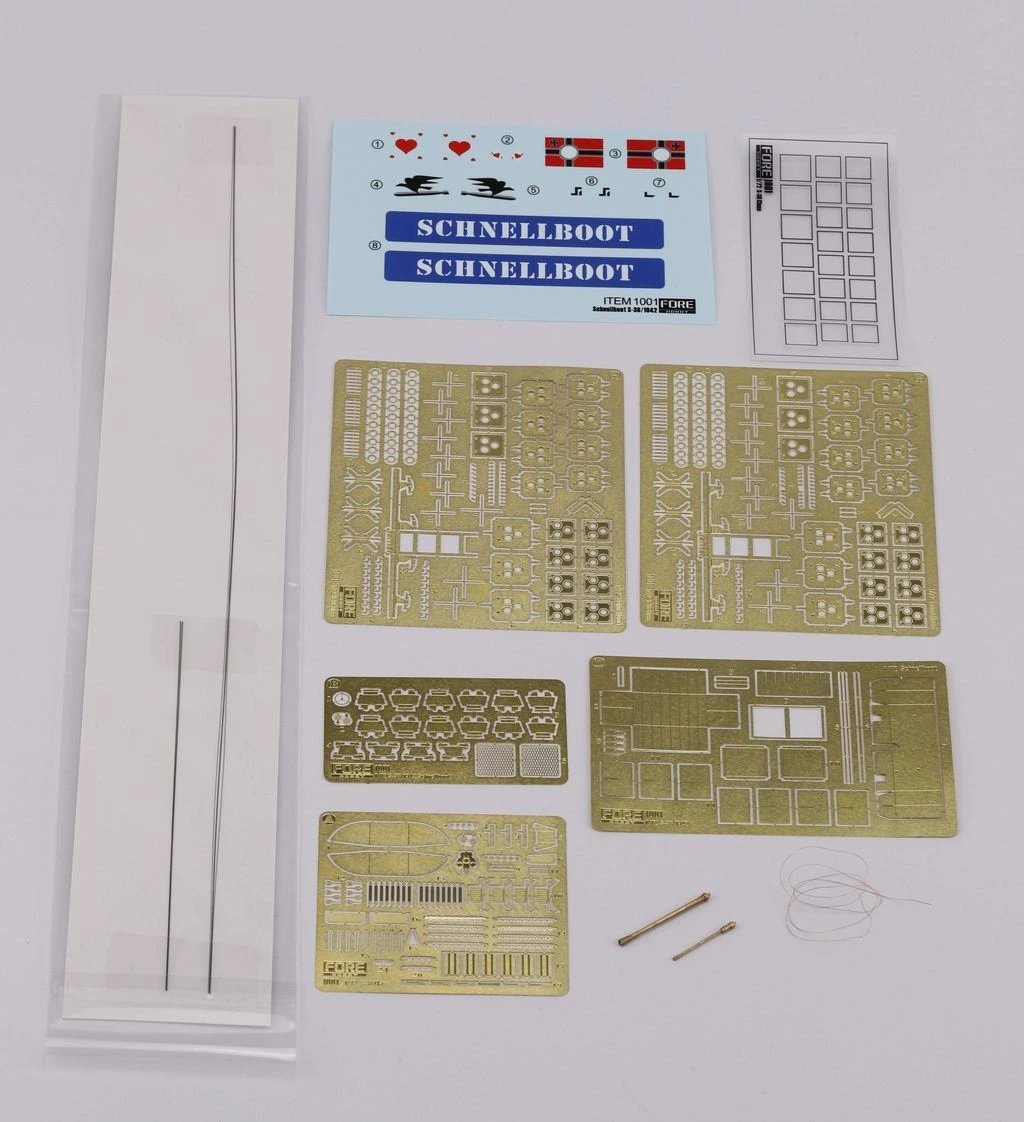 Fore Hobby 1001 Schnellboot S-38 1942 1/72 – image 3