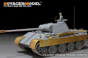 Voyager Model PE35984 WWII German Panther A Tank Early version Basic For TAKOM 2097 1/35 – zdjęcie 13