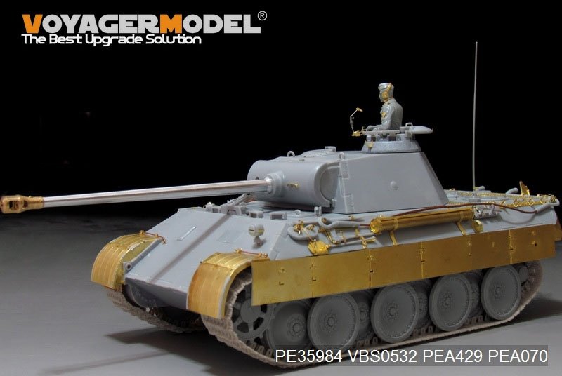 Voyager Model PE35984 WWII German Panther A Tank Early version Basic For TAKOM 2097 1/35 – zdjęcie 13