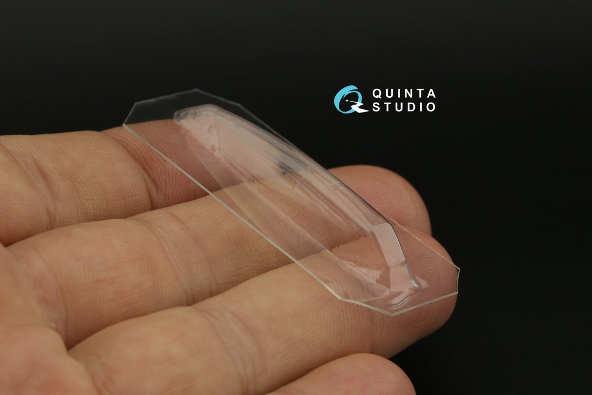 Quinta Studio QC72050 Me-262B-1a verrière transparente sous vide (Revell) 1/72 – image 2