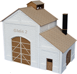 RT-Diorama 35020 LOCOMOTIVE SHED 1/35 – immagine 3