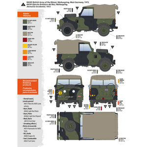 AK Interactive AK35012 LAND ROVER 88 SERIES IIA ROVER 8 1/35 – immagine 19