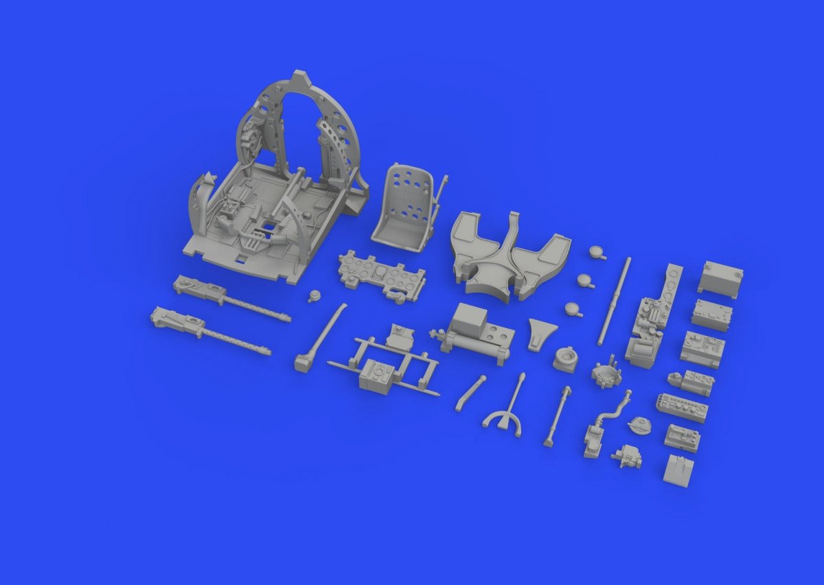 Eduard 648800 A6M3 cockpit PRINT EDUARD 1/48 – zdjęcie 3