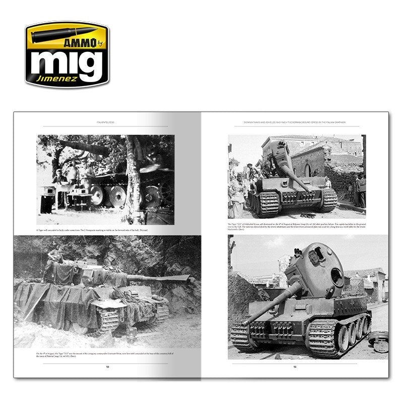 Munitions du Mig Jimenez 6261 ITALIENFELDZUG. Chars et véhicules allemands 1943-1945 VOL.1 (Anglais) – image 2