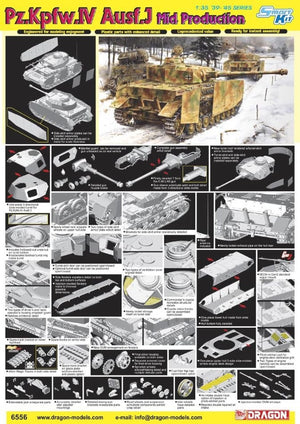 Dragon 6556 Pz.Kpfw. IV Ausf. J Mid 1/35 – Bild 2