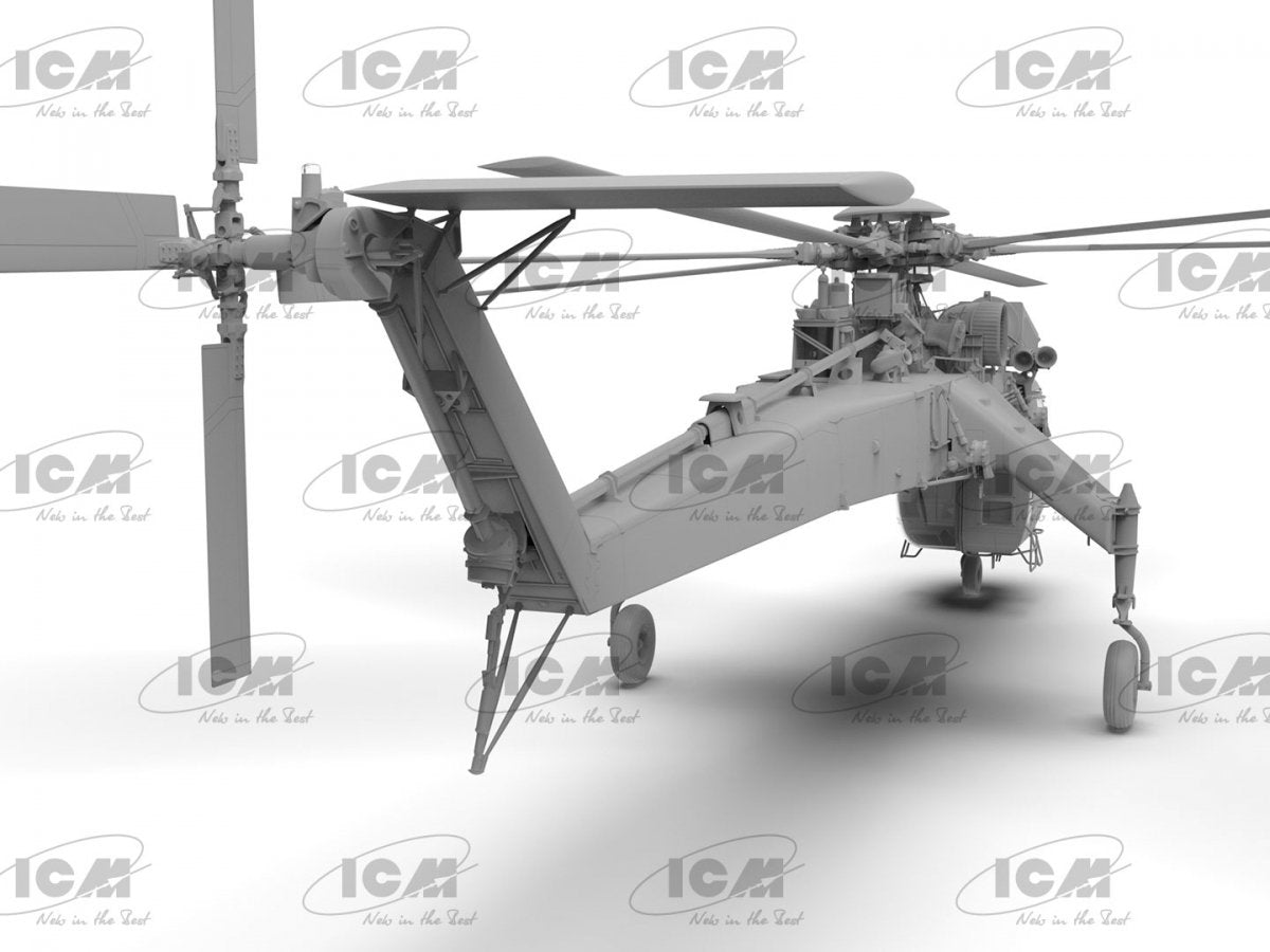 ICM 53054 Sikorsky CH-54A Tarhe US heavy helicopter 1/35 – immagine 9