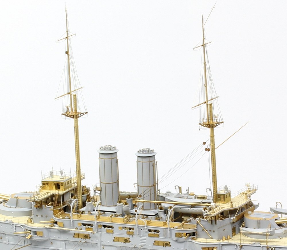 Pontos 23008F1 IJN MIKASA 1905 Detail Up Set 1/200 – immagine 12