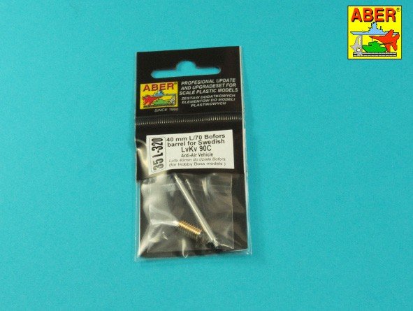 Aber 35L-320 Barrel 40 mm L/70 Bofors for Swedish LvKv 90C / Bofors 40mm L/70 barrel for Swedish LvKv 90C 1/35 – image 9