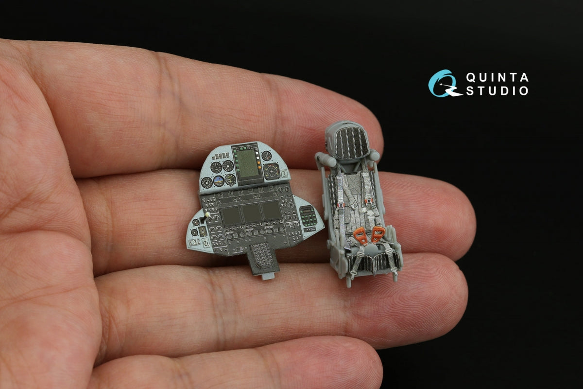 Quinta Studio QD48573 MiG-31M 3D-Printed &amp;amp; coloured Interior on decal paper (Hobby Boss) 1/48 – imagen 3