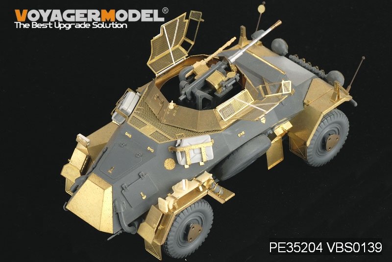 Voyager Model PE35204 WWII Sd.Kfz 222 4Rad for TAMIYA 1/35 – Bild 2