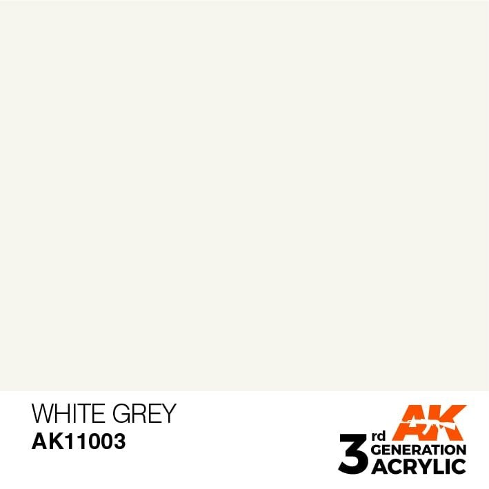 AK Interactive AK11003 Blanc Gris 17 ml