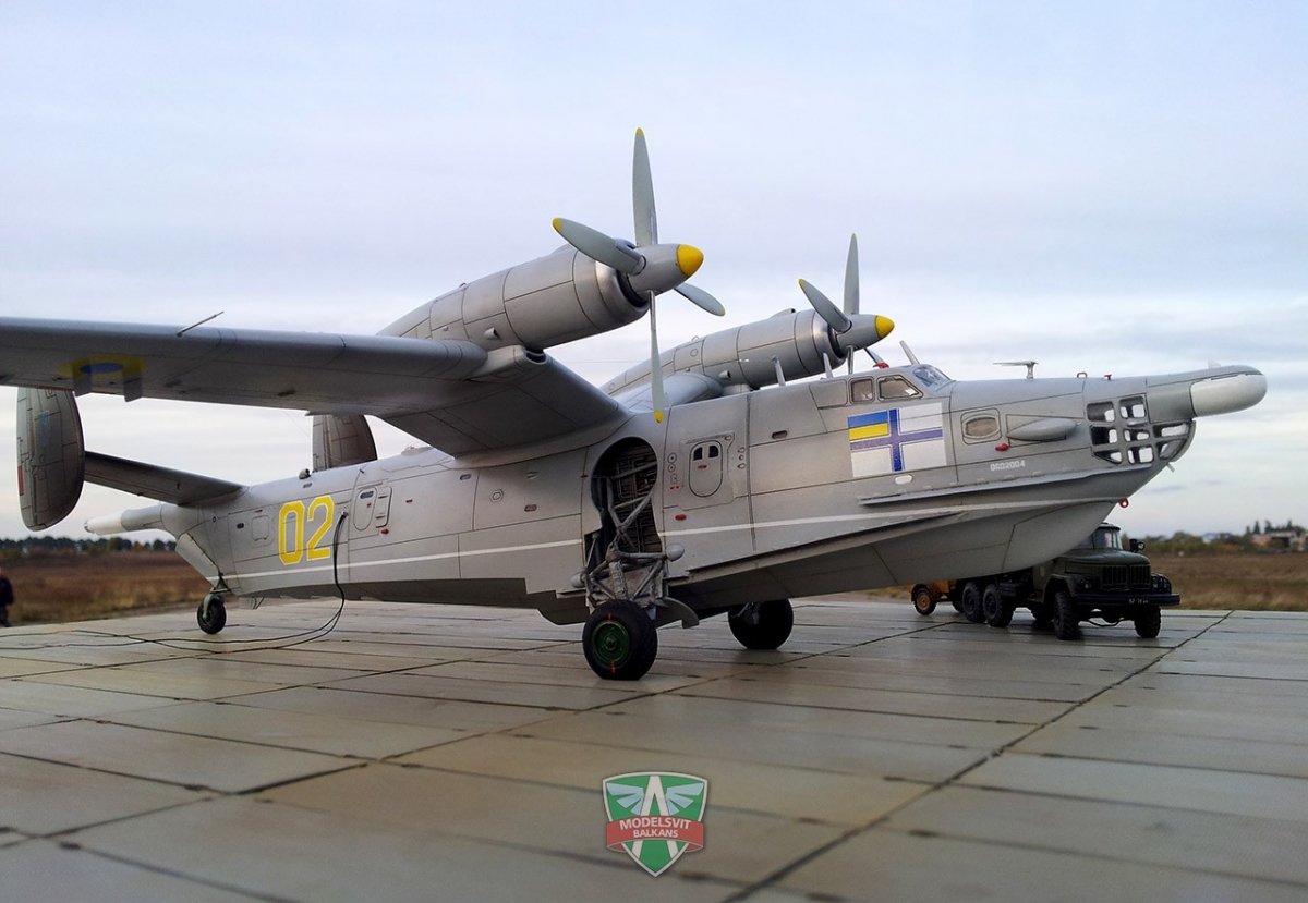 Modelsvit 72012 Beriev Be-12 &amp;quot;Chayka&amp;quot; (re-release) 1/72 – immagine 2