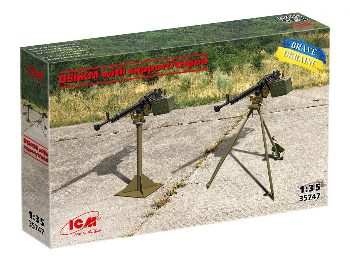 ICM 35747 DShKM with support/tripod 1/35 – Bild 2