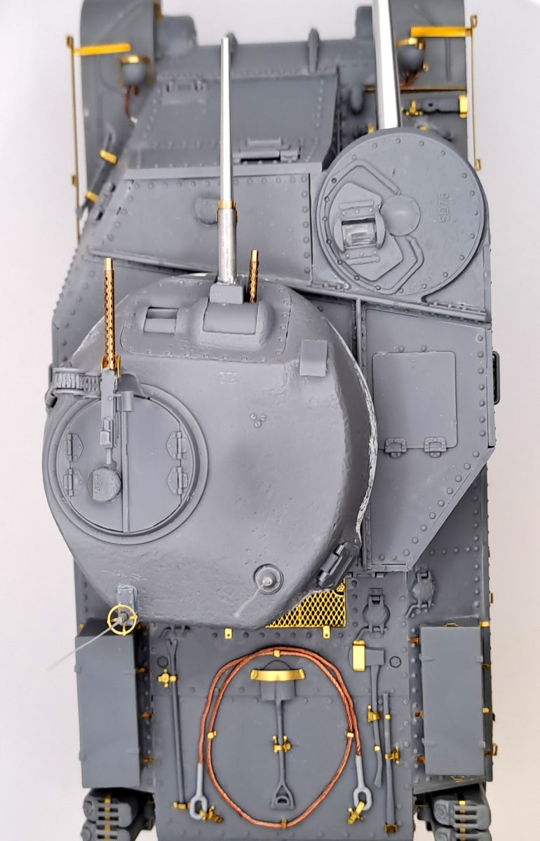 Eureka XXL ER-3578 Zestaw waloryzacyjny do czołgów M3 Lee &amp;amp; Grant dopasowany do modeli MiniArt 35206, 35209, 35217 / Upgrade kit for M3 Lee &amp;amp; Grant tanks fitted to MiniArt 35206, 35209, 35217 models 1/35 – immagine 11