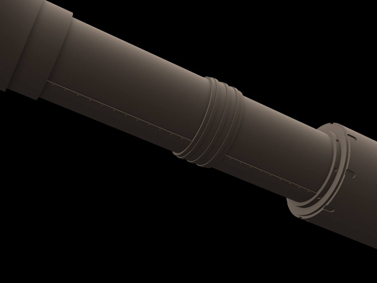 Panzer Art GB35-003 M256 Gun barrel for M1A1 “Abrams” MBT 1/35 – immagine 3