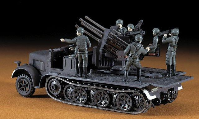 Hasegawa MT14 8TON HALF TRACK QUADRUPLE 20mm AA. (1/72)  – image 2