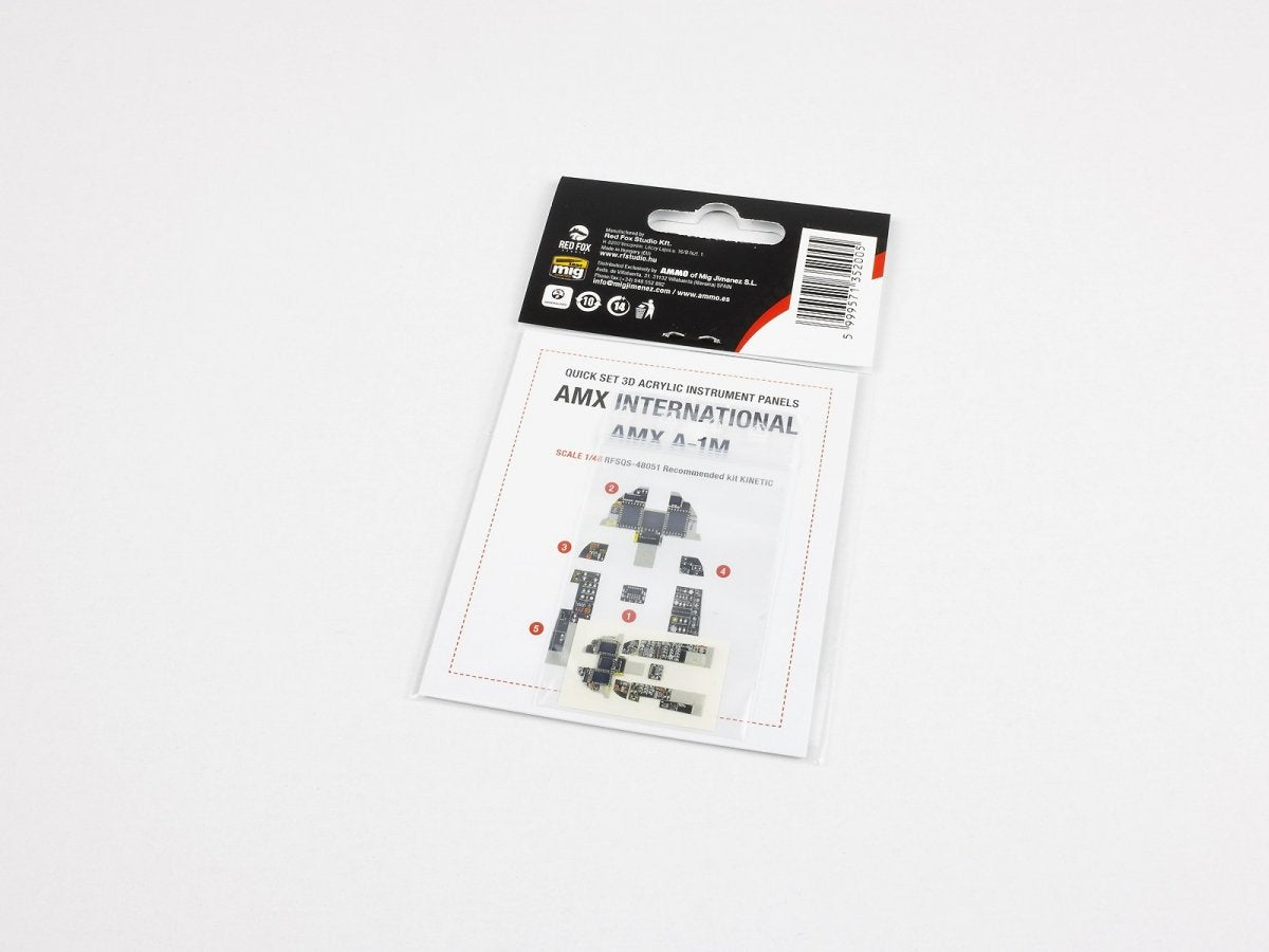 Red Fox Studio QS-48051 AMX International AMX A-1M Kinetic 1/48
