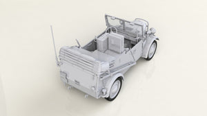 ICM 35583 le.gl.Einheitz-Pkw Kfz.2, voiture de communication radio légère allemande de la Seconde Guerre mondiale 1/35 – image 2